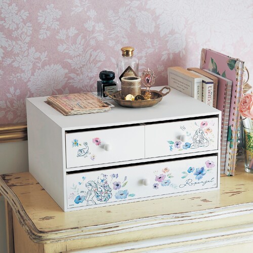 卓上2段チェスト「ラプンツェル」（ディズニー/Disney）