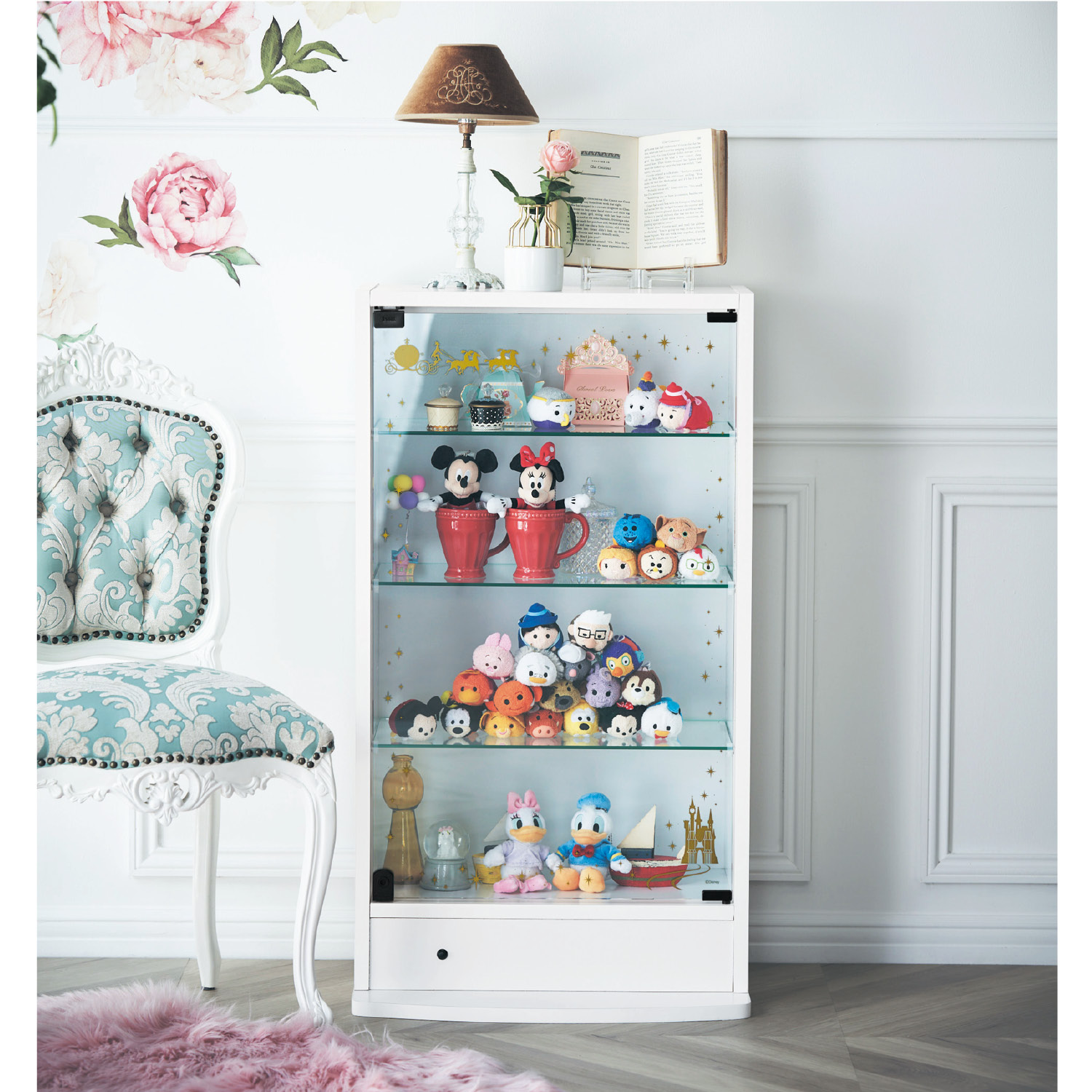 コレクションキャビネット「シンデレラ」(ディズニー/Disney) コレクションキャビネット「シンデレラ」(ディズニー/Disney)