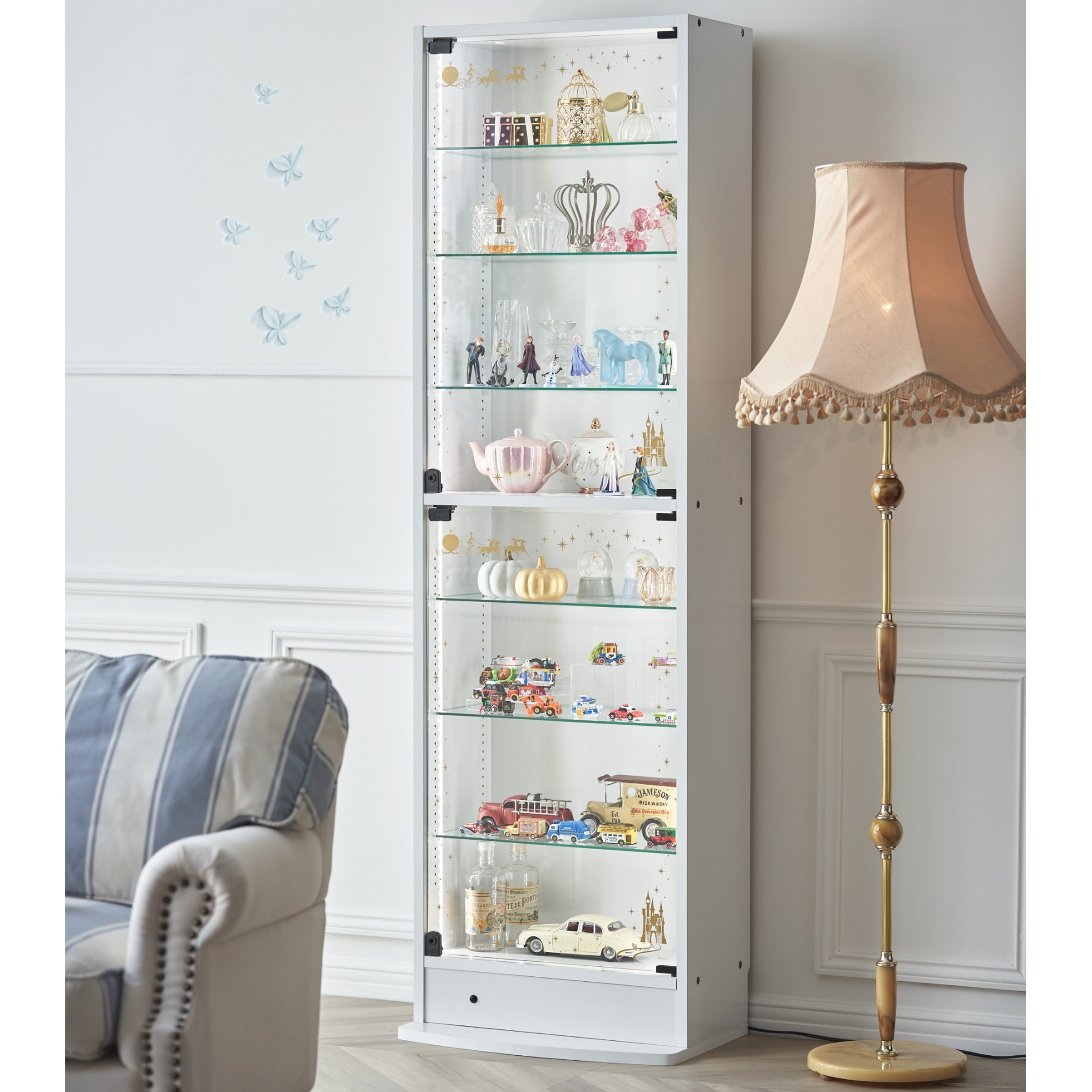 コレクションキャビネット「シンデレラ」(ディズニー/Disney) コレクションキャビネット「シンデレラ」(ディズニー/Disney)