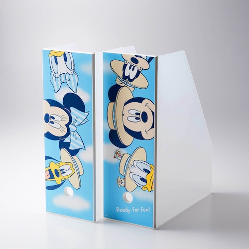 【DisneyFantasyShop30周年限定品】 頑丈ファイルラック2柄セット「ミッキー＆フレンズ」