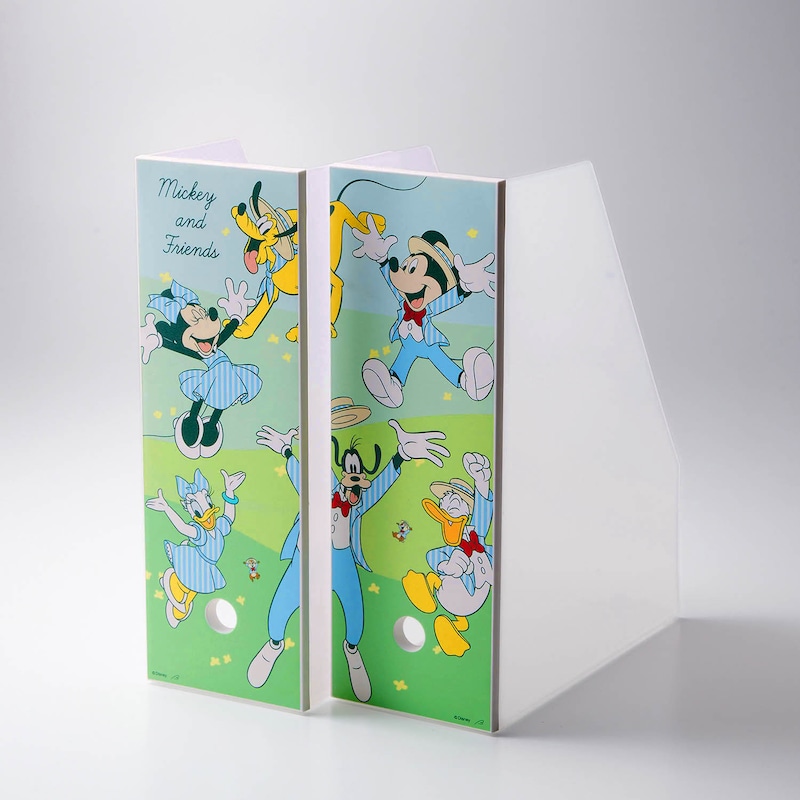 頑丈ファイルラック2柄セット「ミッキー＆フレンズ」（ディズニー インテリア雑貨）｜(ディズニー/Disney)｜通販のベルメゾンネット