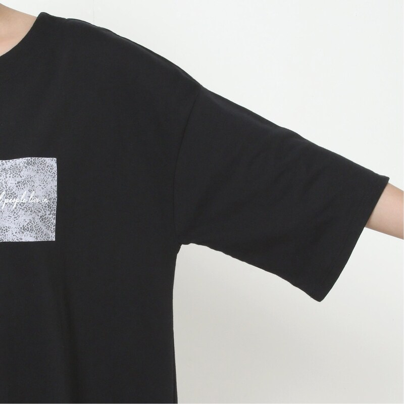 肩ドロップ転写プリントtシャツ 通販のベルメゾンネット