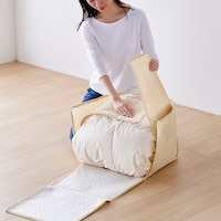小サイズ　夏用肌掛け羽毛布団1枚収納