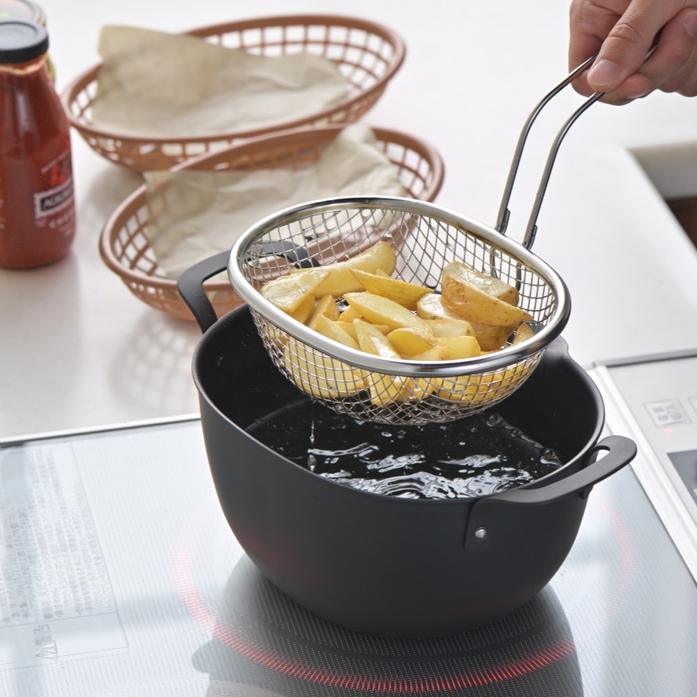 鉄製揚げ鍋 アイカタ/aikata[日本製]（鍋/土鍋/圧力鍋）(アイカタ