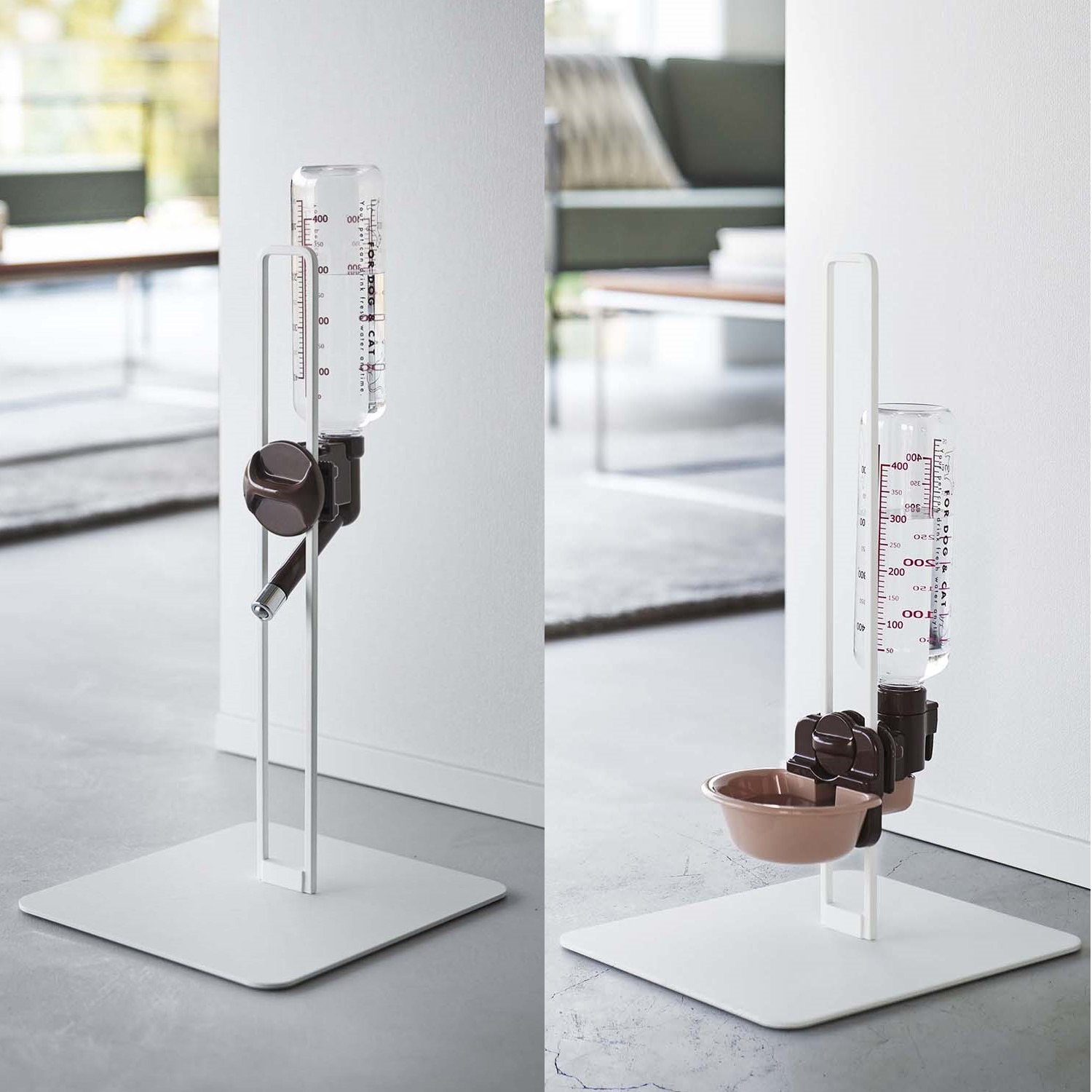 ペット用ボトル給水器スタンド【猫用 犬用】(タワー/tower) ペット用ボトル給水器スタンド【猫用 犬用】(タワー/tower)