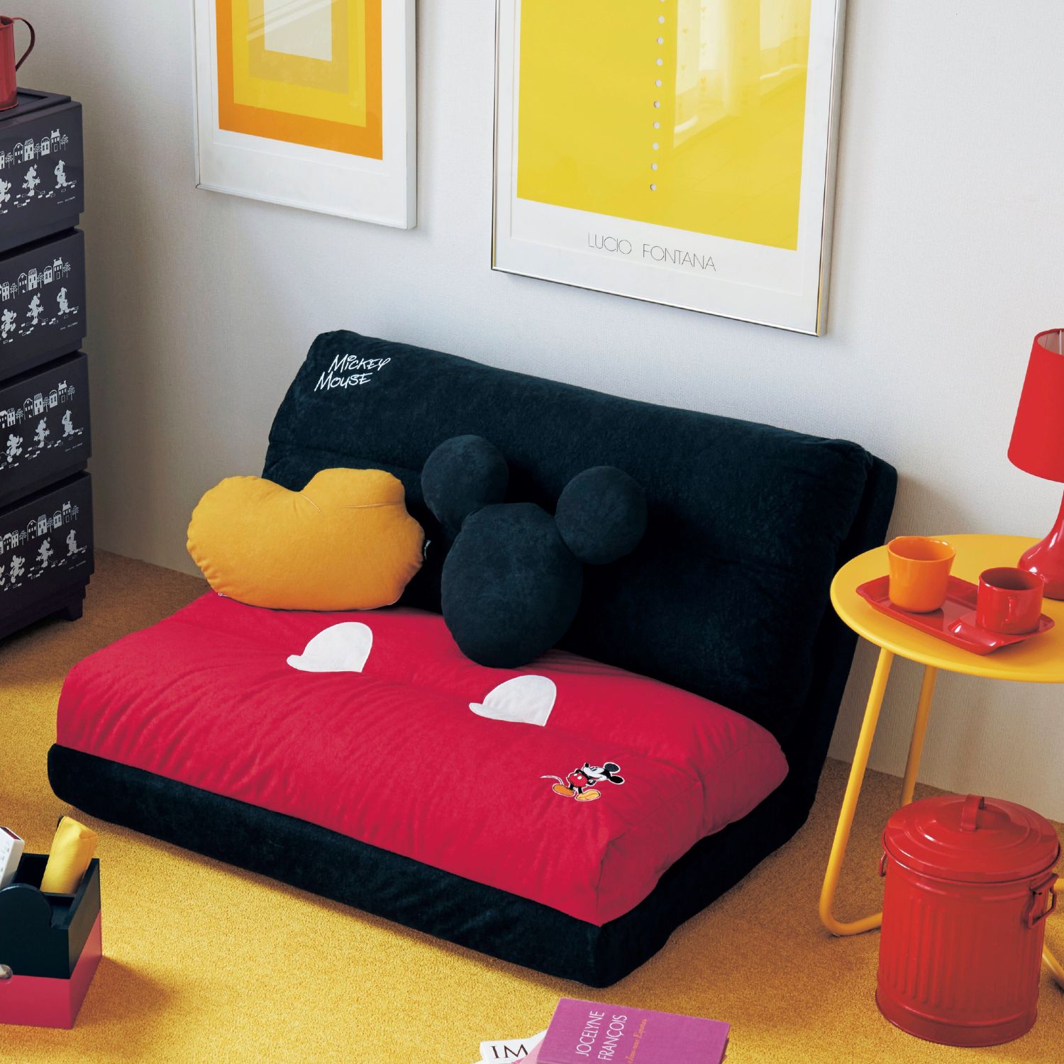 その存在感に癒される。ブランケット付き4WAYソファーベッド(選べるキャラクター)(ディズニー/Disney) その存在感に癒される。ブランケット付き4WAYソファーベッド(選べるキャラクター)(ディズニー/Disney)