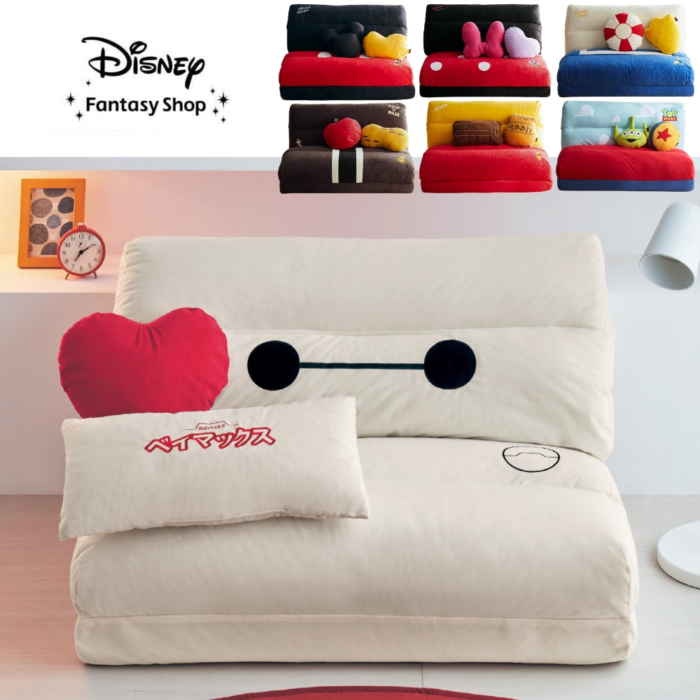 その存在感に癒される。ブランケット付き4WAYソファーベッド(選べるキャラクター)(ディズニー/Disney) その存在感に癒される。ブランケット付き4WAYソファーベッド(選べるキャラクター)(ディズニー/Disney)