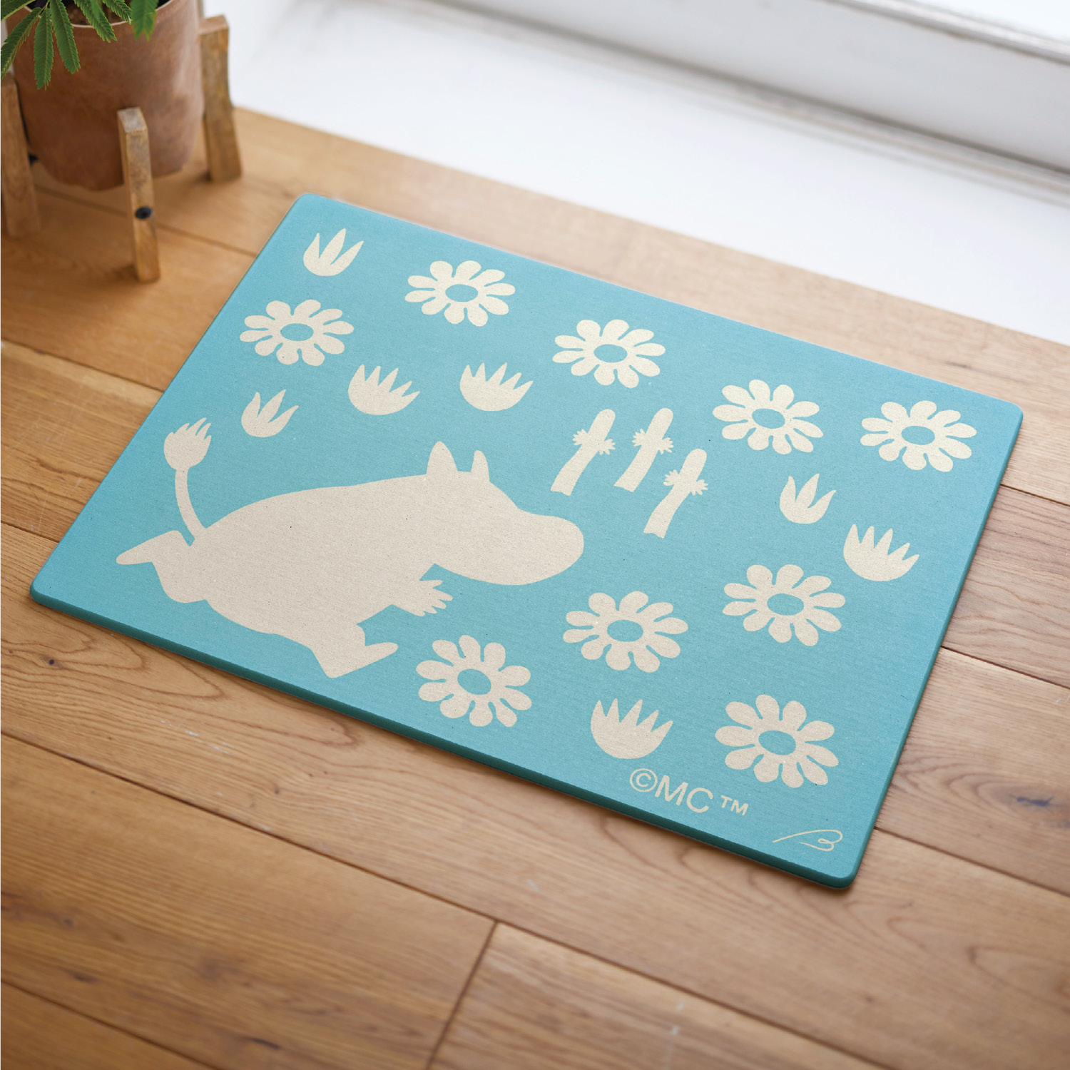 【ムーミン/MOOMIN】珪藻土バスマット「ムーミン」 【ムーミン/MOOMIN】珪藻土バスマット「ムーミン」