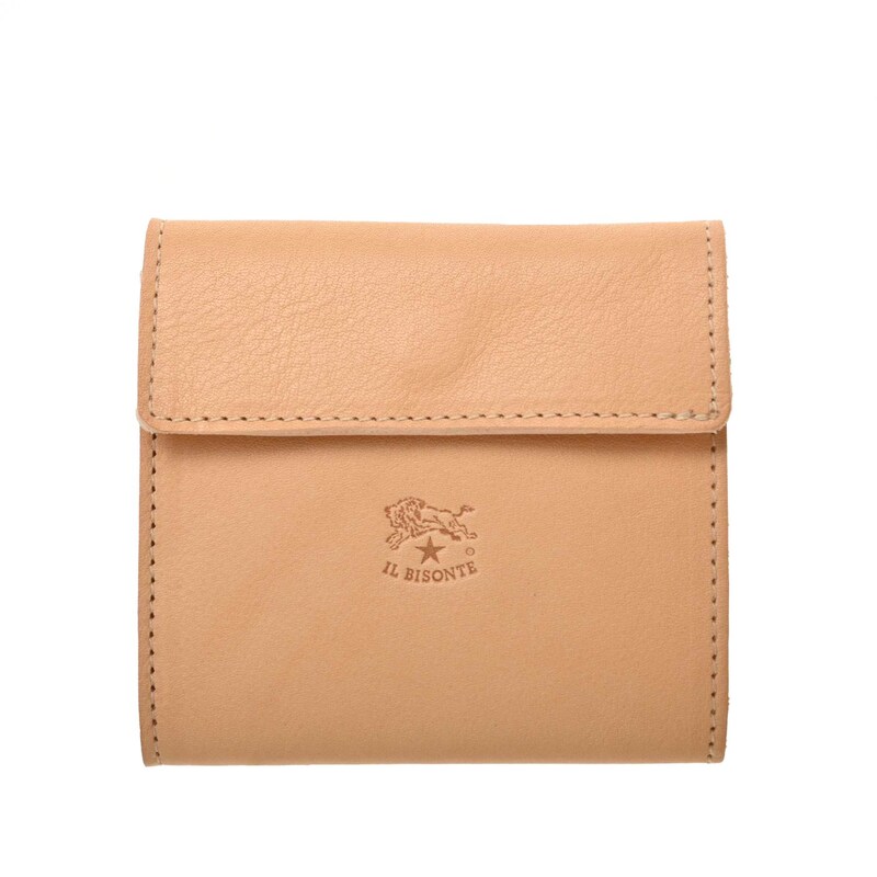 新品未使用】 たより イルビゾンテ 二つ折財布 がま口 ☆マロンブラウン☆ 