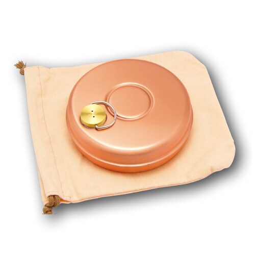 銅製湯たんぽ（袋付）