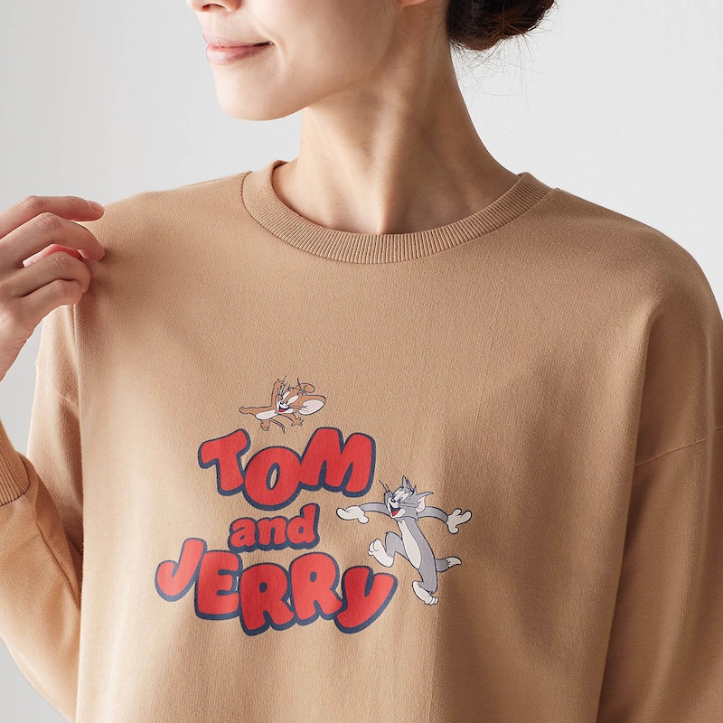 レディーススウェットパジャマ「トムとジェリー」（パジャマ）｜(トムとジェリー/TOM and JERRY)｜通販のベルメゾンネット