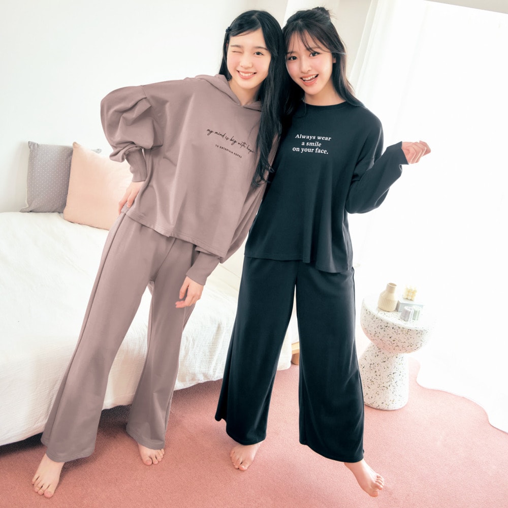 長袖セットアップパジャマ（子供服 パジャマ/ルームウェア