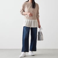 モデル身長164cm・Mサイズ着用