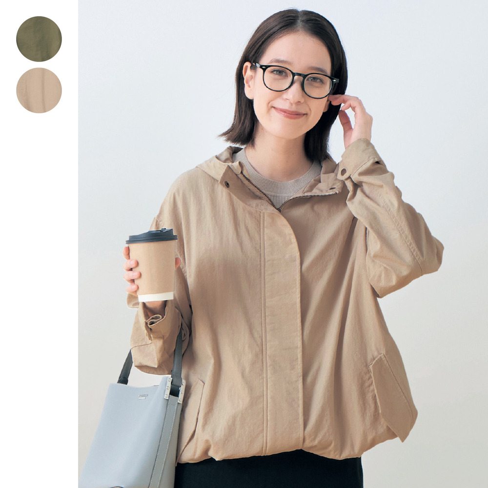 【ジータ/GITA】裏カットソーライトマウンテンパーカ