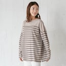 グレージュ×ブラック