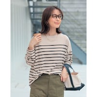グレージュ×ブラック