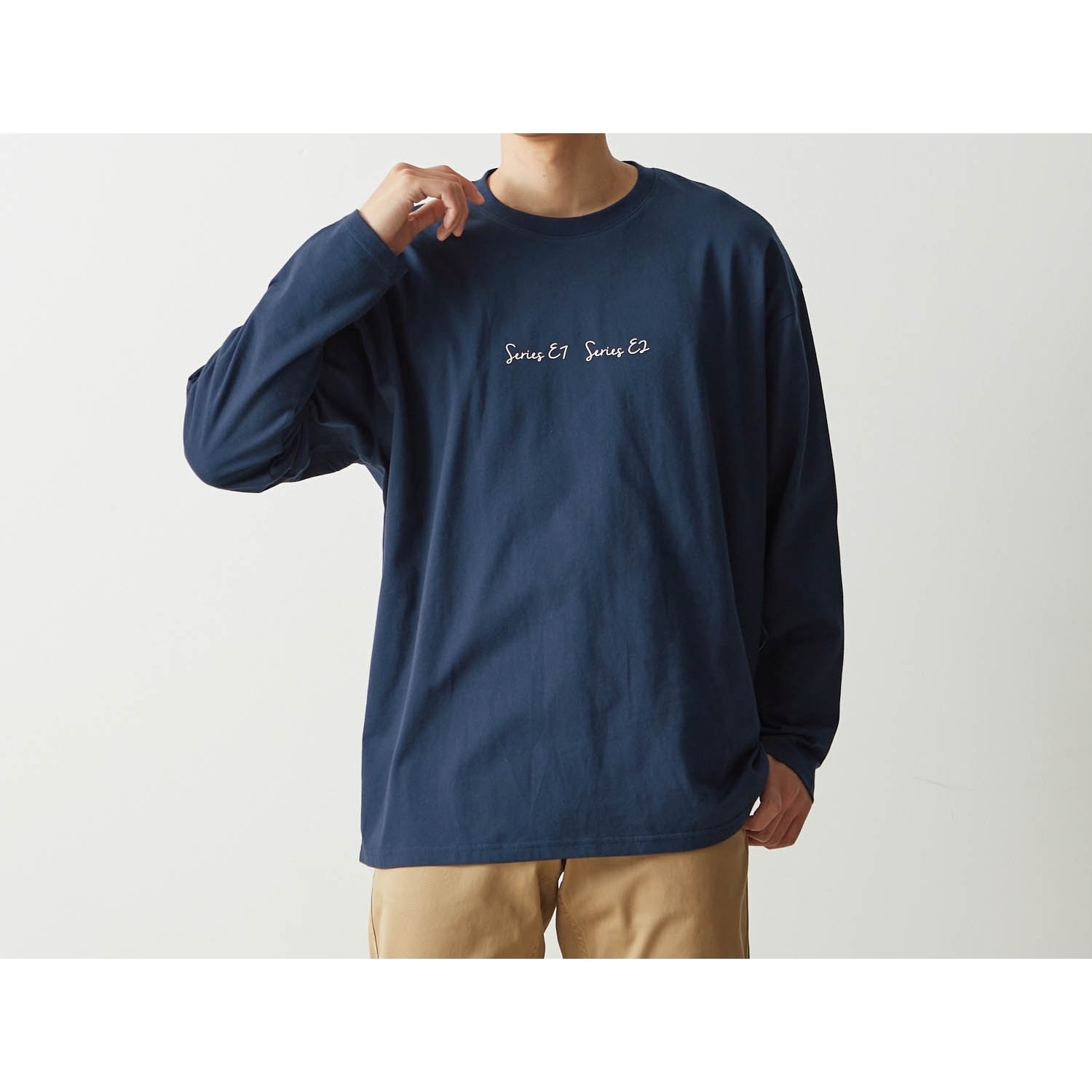 大人リアルプリント長袖Ｔシャツ（新幹線）（Tシャツ）｜(鉄道シリーズ