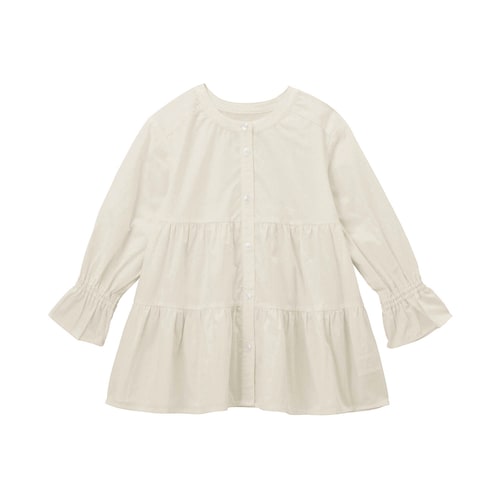 親子でリンクティアードチュニックシャツ 【子供服 長袖】