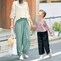 左)モデル身長160cm・Mサイズ着用