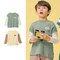 ゆるシルエットワッフル長袖Ｔシャツ 【子供服】