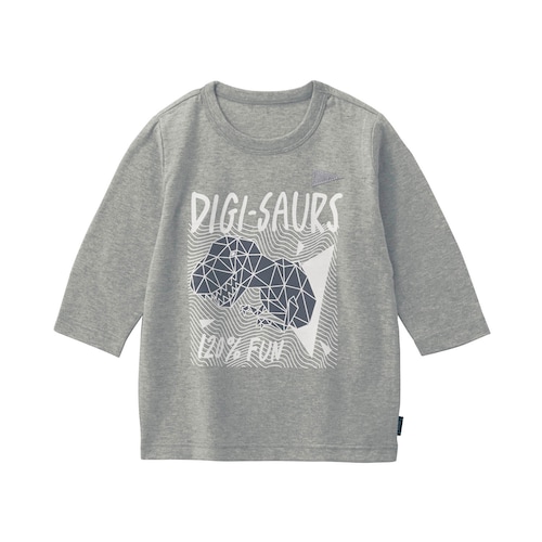 名札ココ選べるプリント七分袖Ｔシャツ 【子供服】