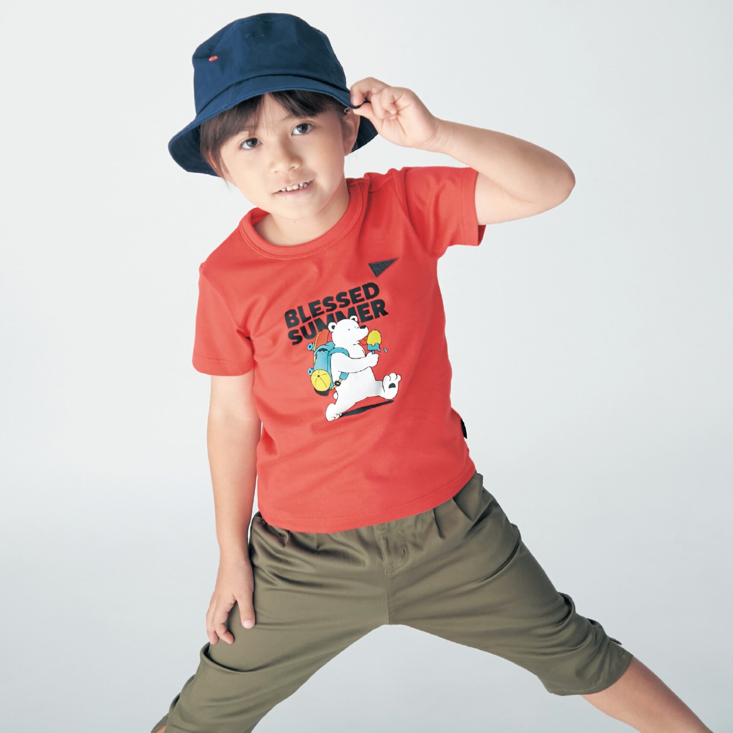 名札ココ選べるプリント半袖Ｔシャツ 【子供服】(ジータ/GITA)｜通販の