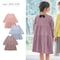 バックリボンティアードワンピース 【子供服 長袖】