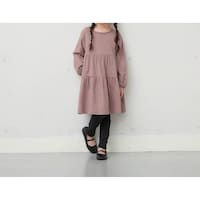 グレージュ／モデル身長112cm・110サイズ着用