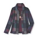 ブルーグレー×ワイン系