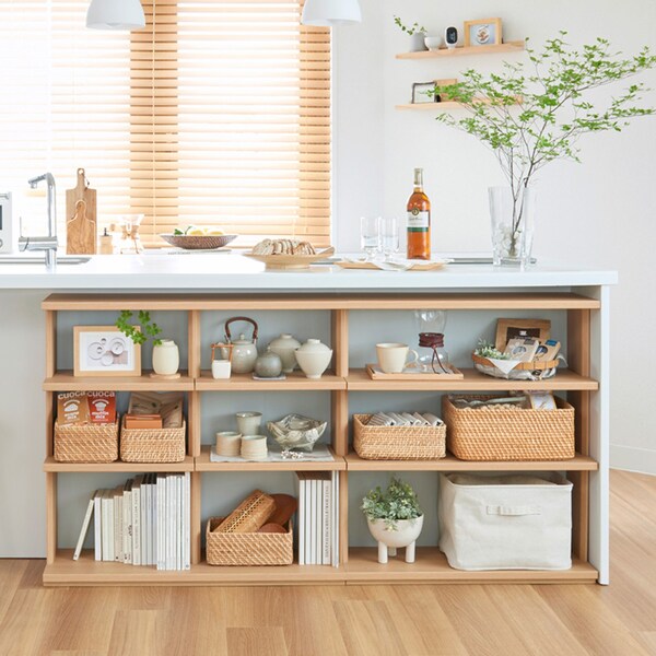 【ベルメゾン】豊富なタイプから選べるカウンター下収納