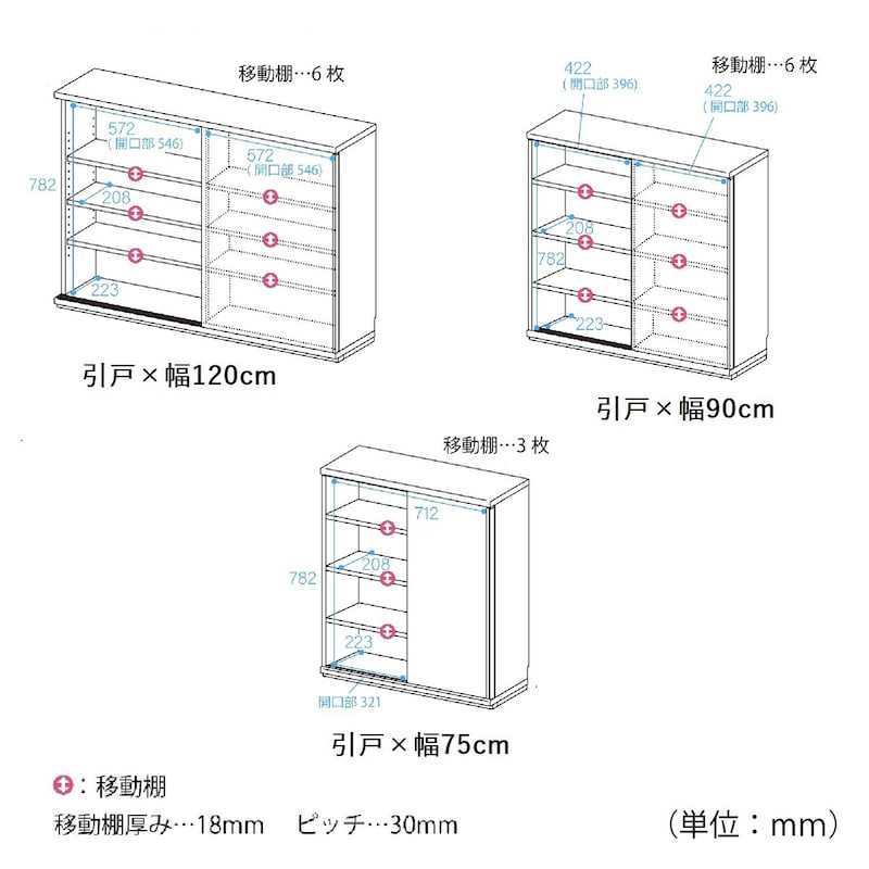 内寸／引戸