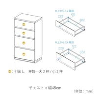 内寸／チェスト