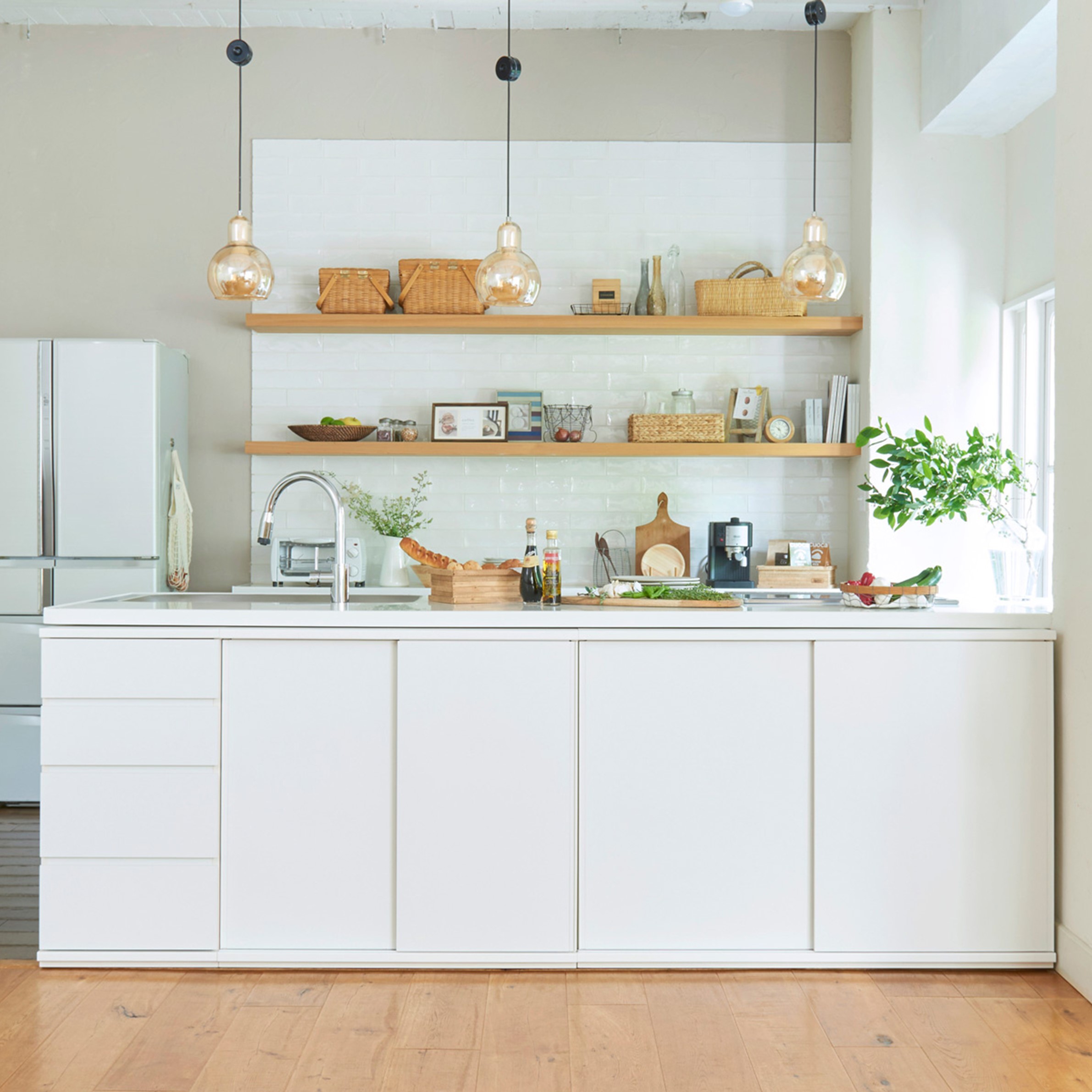 【ベルメゾン】豊富なタイプから選べるカウンター下収納