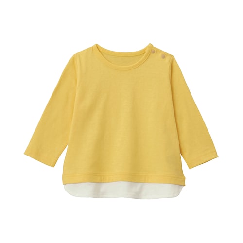 裾レイヤード風長袖Ｔシャツ 【ベビー服】
