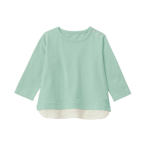 裾レイヤード風長袖Ｔシャツ 【ベビー服】