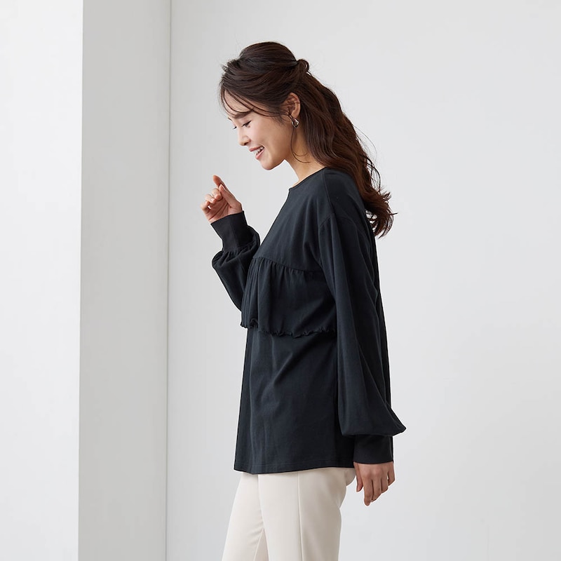 モデル身長163cm／M