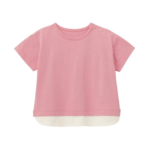 裾レイヤード風半袖Ｔシャツ 【ベビー服】