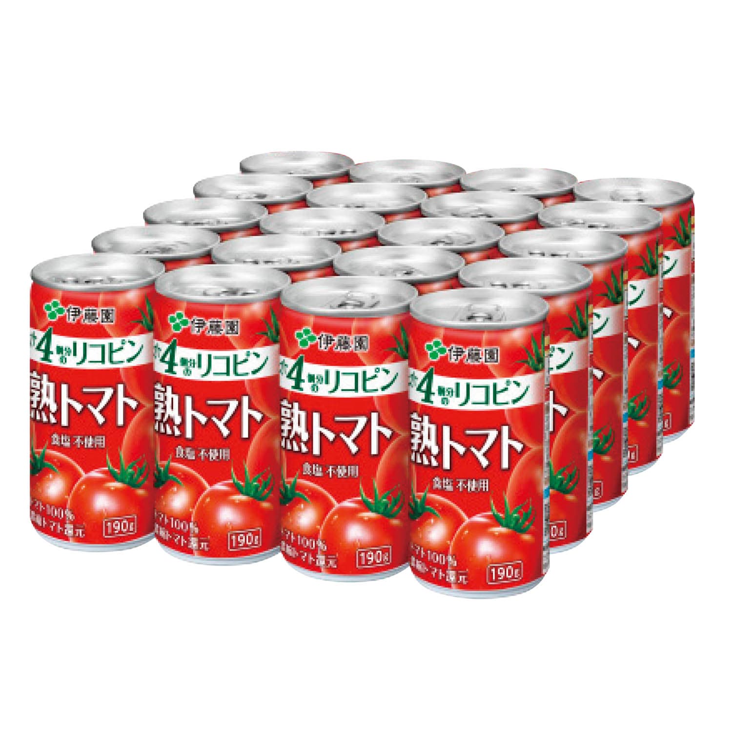 【伊藤園】熟トマトジュース 190g×60缶画像