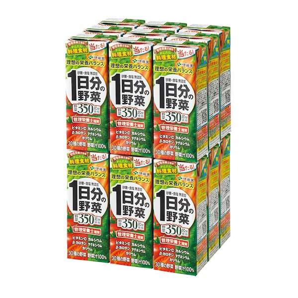 【伊藤園】1日分の野菜ジュース 200ml×48本