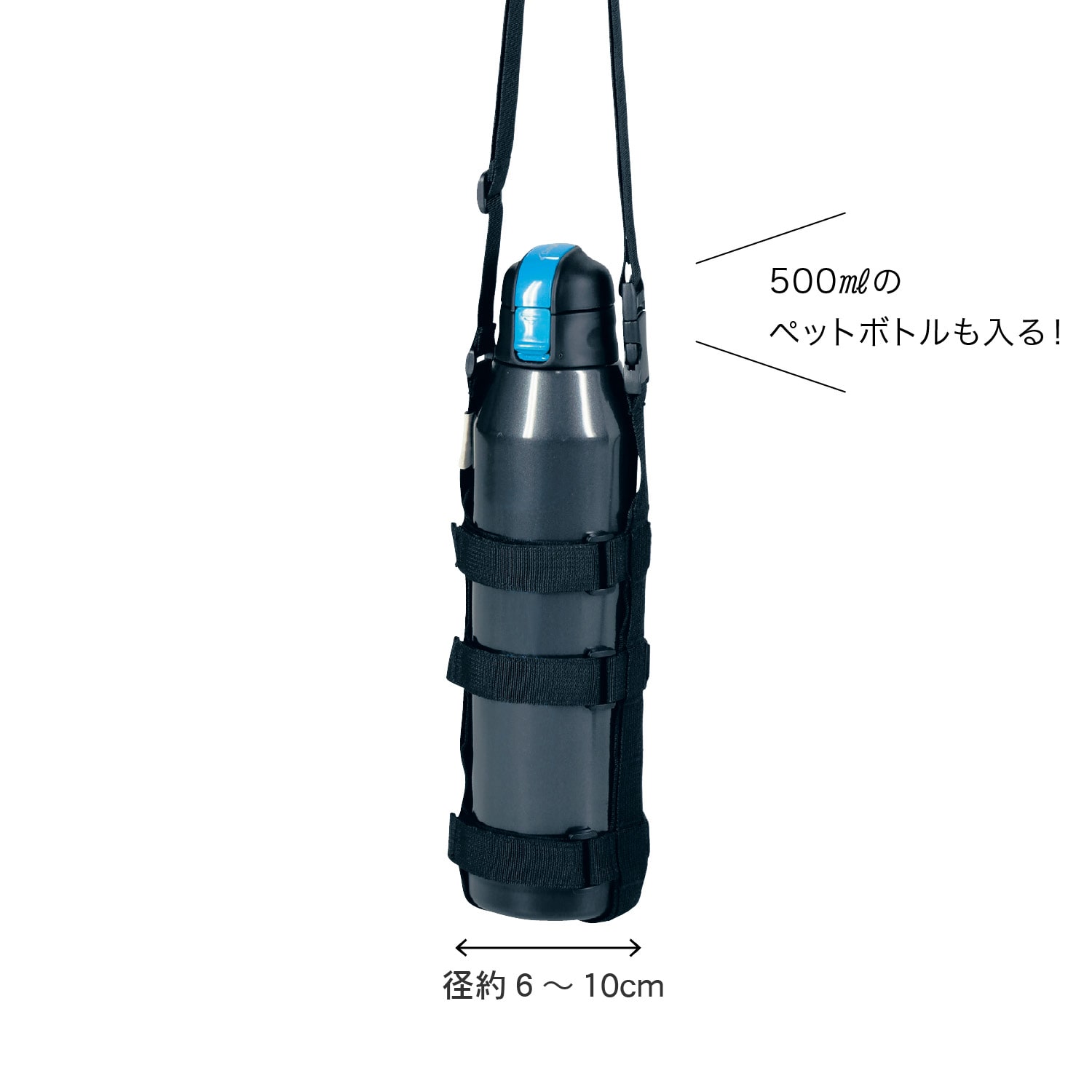 肩紐のない水筒・ペットボトル用ホルダー（子供用お弁当関連グッズ）｜通販のベルメゾンネット