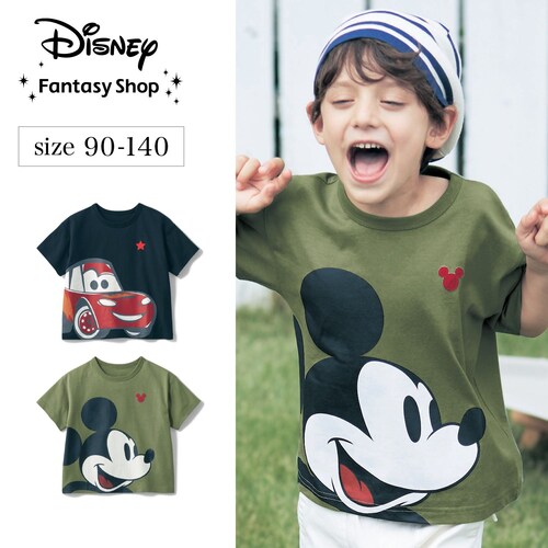 名札ココ半袖プリントTシャツ（選べるキャラクター）（ディズニー/Disney）