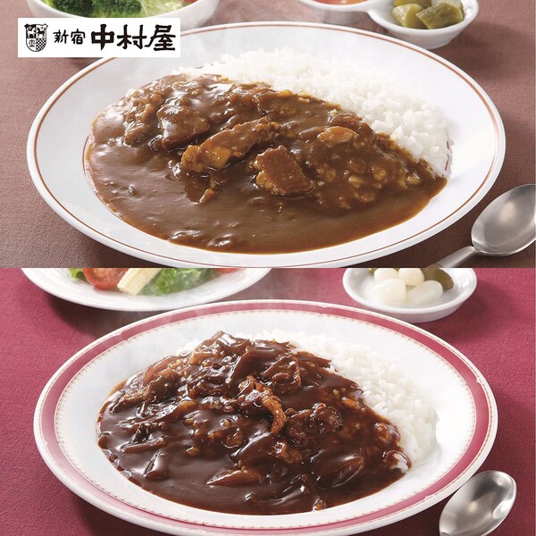 【ベルメゾン】【フードロス対策】 新宿中村屋 プチカレービーフ & プチハヤシビーフ 120g×18個 (訳あり)