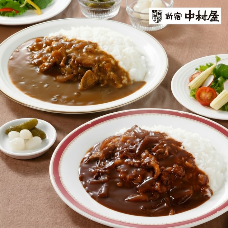 【フードロス対策】 新宿中村屋 プチカレービーフ＆プチハヤシビーフ 120g×18個 （訳あり）