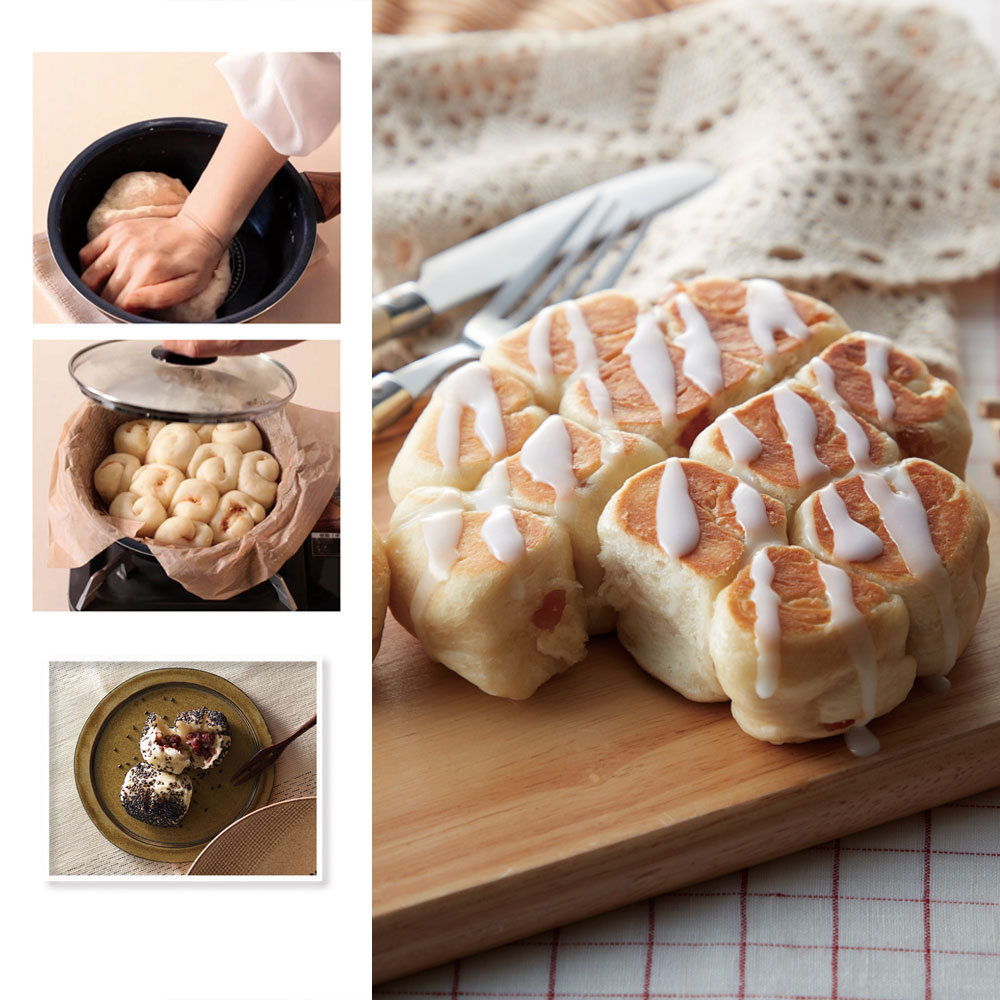 【くららぼ】フライパン1つでちぎりパン手作りキット