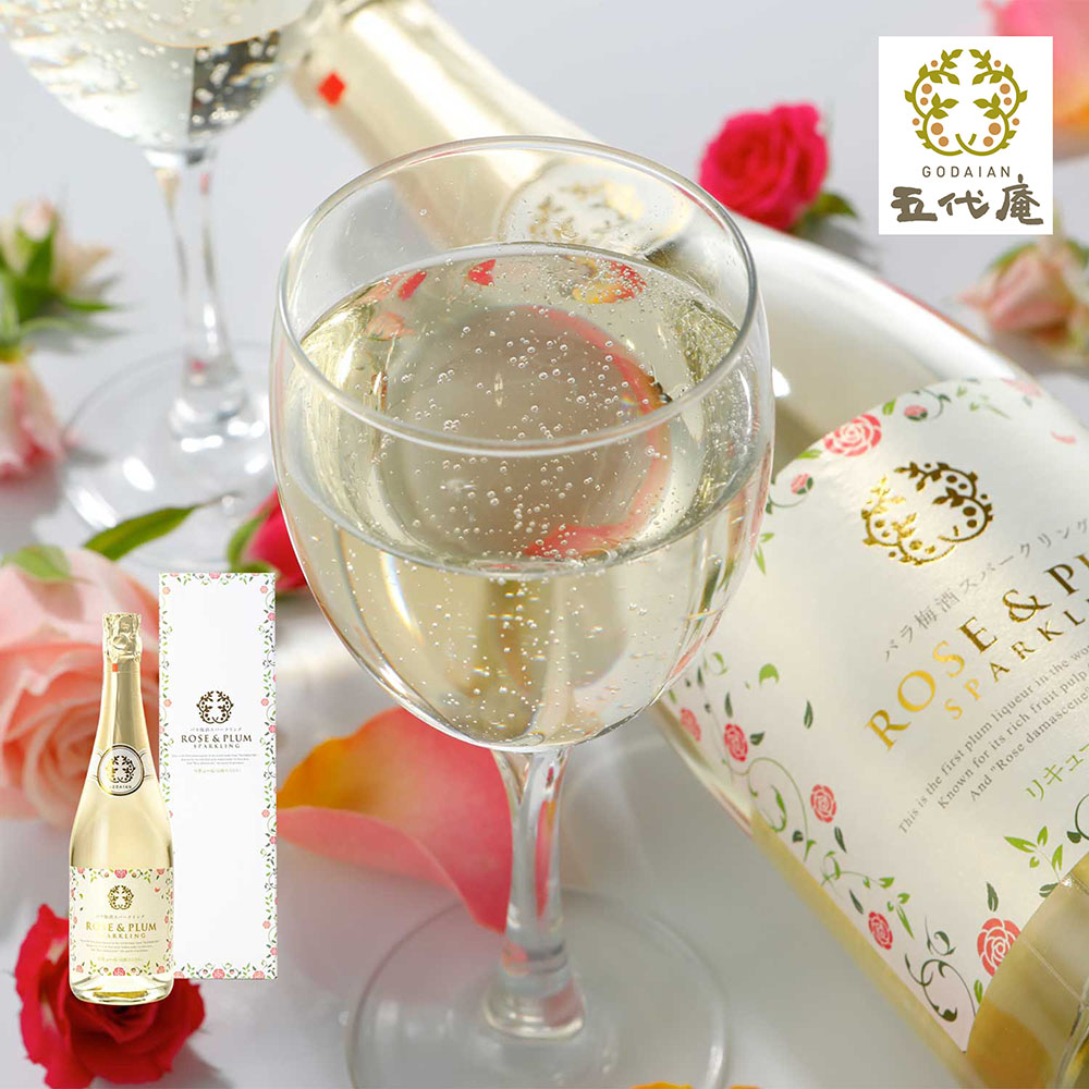 バラ梅酒スパークリング 720ml バラ梅酒スパークリング 720ml