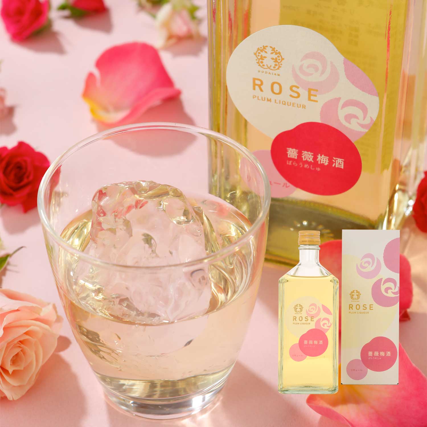 【五代庵】薔薇梅酒 720ml 【五代庵】薔薇梅酒 720ml