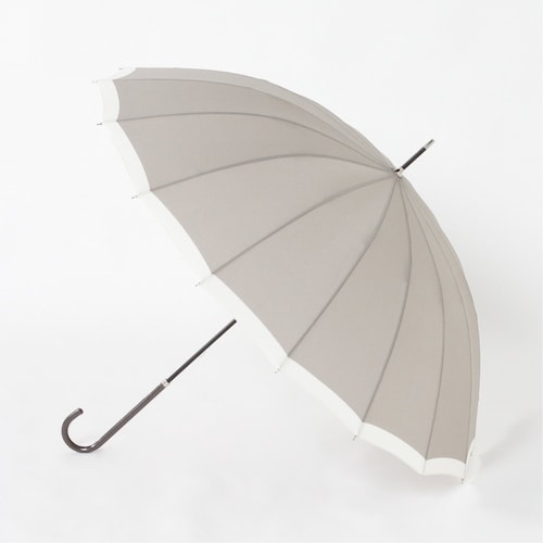 16フレームで風に強いバイカラー晴雨兼用長傘
