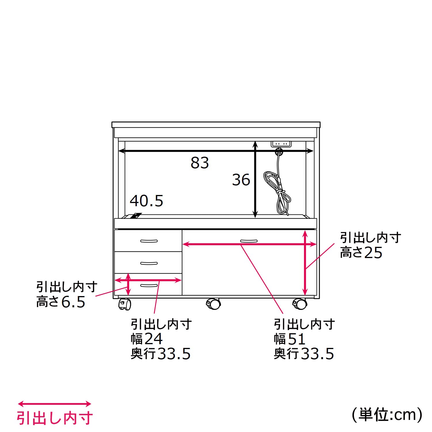 6月7日まで大型商品送料無料】 木目柄のきれいなステンレス天板の