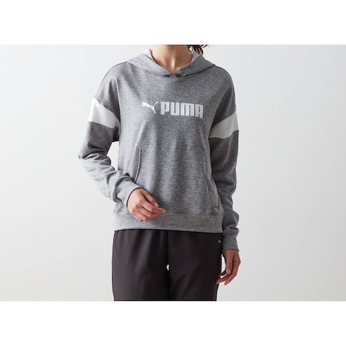 PUMA FIT TECH フーディースウェット 【吸水速乾】 ＜ブラックのみ＞