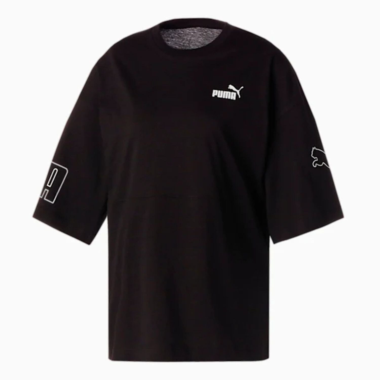 PUMA POWER カラーブロック Tシャツ（フィットネス/ヨガ/エクササイズ